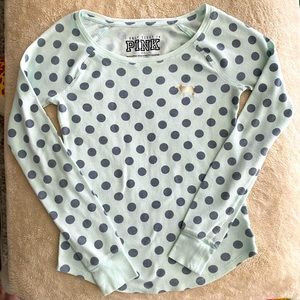 Victoria’s Secret PINK Waffle Pajama Top